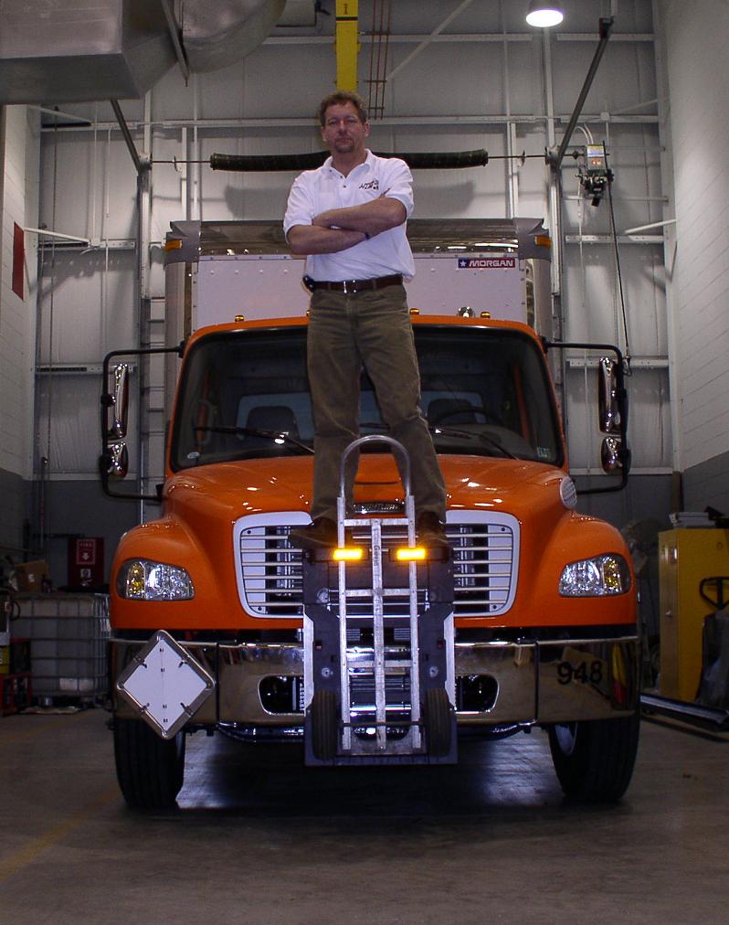 Hand Truck Sentry System - M2 Freightliner - Carl Boettcher - HTS Systems