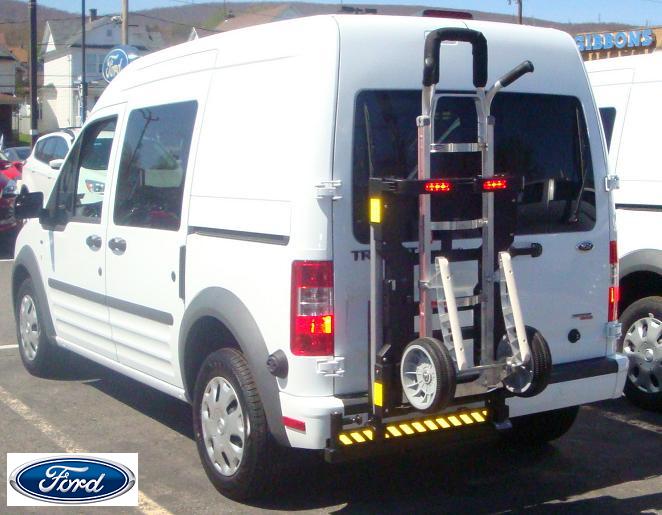 Ford Transit Connect mini cargo van with HTS-20SFT