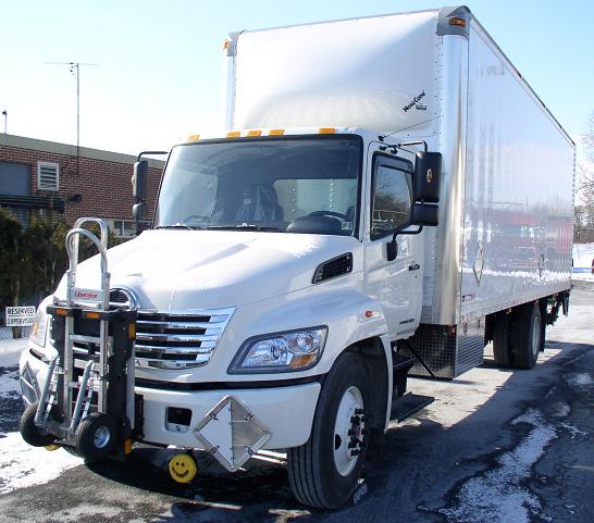 Hino 338  Air Freight  Hawk Transport Courier Service  Dupont PA.