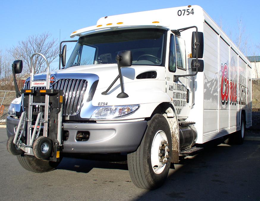 Coors Light  Navistar 4300  LT Verrastro Distributing  B&P Liberator hand truck