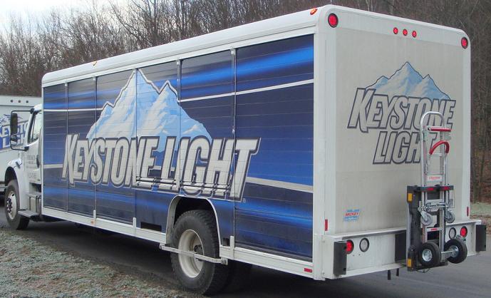 Keystone Light Beer - Freightliner M2 - Mickey Truck Body