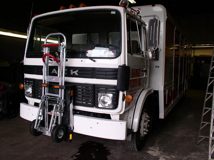 Mack MS250  B&P Manufacturing Liberator hand truck