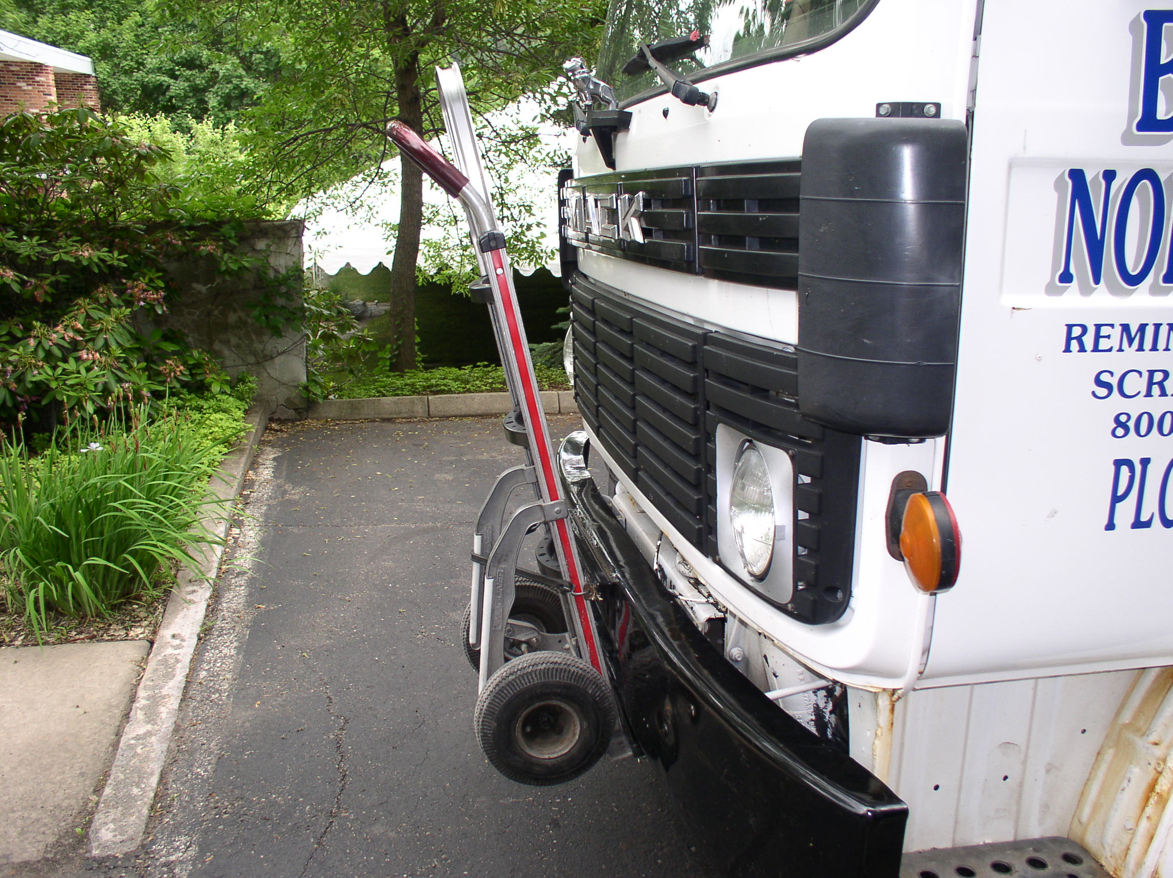 hand truck safety  Mack Truck