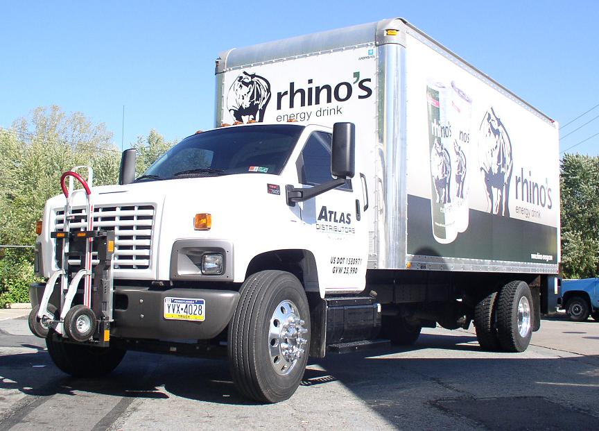 Rhino Energy Drink - GMC Truck Corporation - Morgan Truck Body