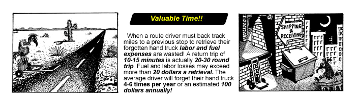 HTS SYSTEMS HAND TRUCK LOCK  VALUABLE TIME