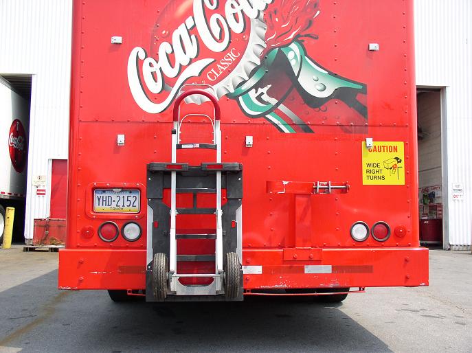 Coca Cola of Eastern Great Lakes  Hackney Body   Magliner hand truck